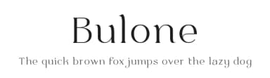 Bulone by Alit Design — Sans Serif Font — thumbnail 1