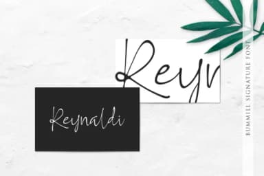 Bummill Font by Awanstudioz — Script Handwritten Font — thumbnail 6