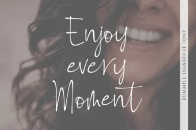 Bummill Font by Awanstudioz — Script Handwritten Font — thumbnail 7