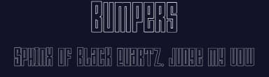 Bumpers by Ibram Syah — Sans Serif Font — thumbnail 2