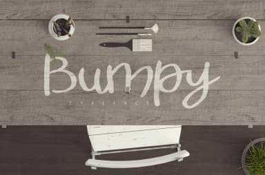 Bumpy Font by SmartDesigns — Script Handwritten Font — thumbnail 1