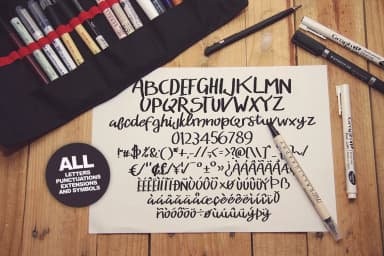 Bumpy Font by SmartDesigns — Script Handwritten Font — thumbnail 4