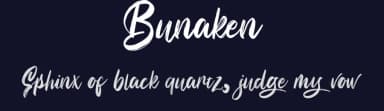 Bunaken by Typefactoryco — Script Handwritten Font — thumbnail 2