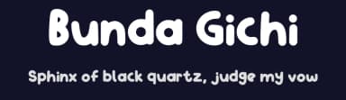 Bunda Gichi by Nia Gichi — Script Handwritten Font — thumbnail 2