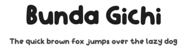 Bunda Gichi by Nia Gichi — Script Handwritten Font — thumbnail 1