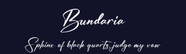 Bundaria by Integritype Studio — Script Handwritten Font — thumbnail 2