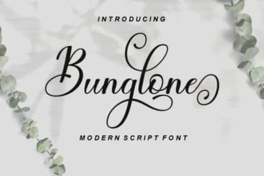 Bunglone Font by LetterFreshStudio — Script Handwritten Font — thumbnail 1