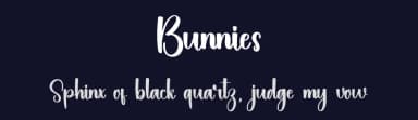 Bunnies by Inermedia Studio — Script Handwritten Font — thumbnail 2