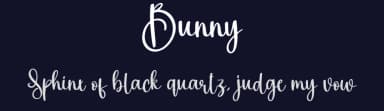 Bunny by Scratchones — Script Handwritten Font — thumbnail 2