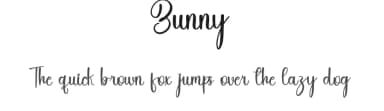 Bunny by Inermedia Studio — Script Handwritten Font — thumbnail 1