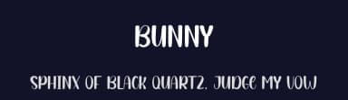 Bunny by Andi Moz — Script Handwritten Font — thumbnail 2