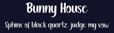 Bunny House by Andi Moz — Script Handwritten Font — thumbnail 2