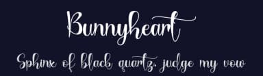 Bunnyheart by Letterafa Studio — Script Handwritten Font — thumbnail 2