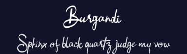 Burgandi by Phytypo Design — Script Handwritten Font — thumbnail 2
