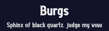 Burgs by PutraCetol Studio — Sans Serif Font — thumbnail 2