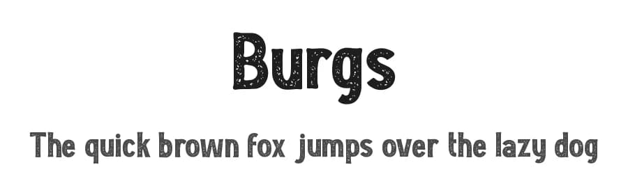 Burgs by PutraCetol Studio — Sans Serif Font