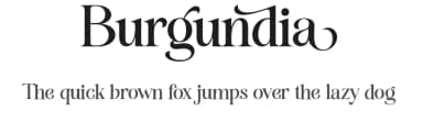 Burgundia by Måns Grebäck — Serif Font — thumbnail 1