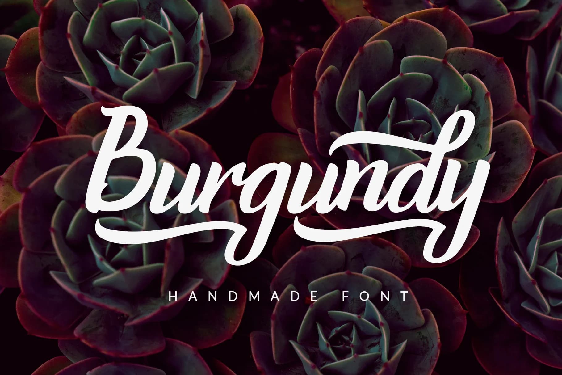 Burgundy Font by rubirubiko — Script Handwritten Font — preview 1