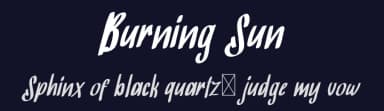Burning Sun by Edric Studio — Script Handwritten Font — thumbnail 2