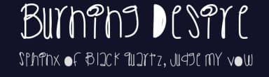 Burning Desire by Des Gomez — Script Handwritten Font — thumbnail 2