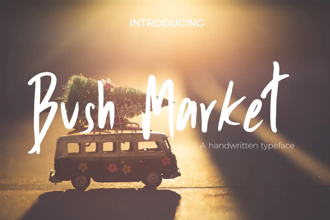 Bush Market Script Font by paramajandesign — Script Handwritten Font — preview 1