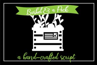 Bushel and a Peck Font by Illustration Ink — Script Handwritten Font — thumbnail 1