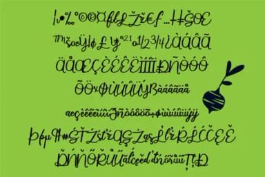 Bushel and a Peck Font by Illustration Ink — Script Handwritten Font — thumbnail 3