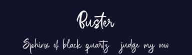 Buster by Creatype Studio — Script Handwritten Font — thumbnail 2