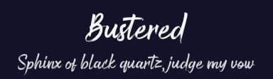 Bustered by DumadiStyle — Script Handwritten Font — thumbnail 2