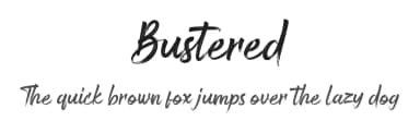 Bustered by DumadiStyle — Script Handwritten Font — thumbnail 1