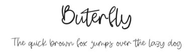 Buterfly by Erik Studio — Script Handwritten Font — thumbnail 1