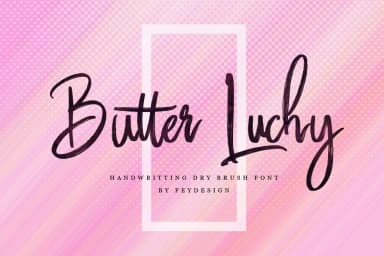 Butter Luchy Font by feydesign — Script Handwritten Font — thumbnail 1