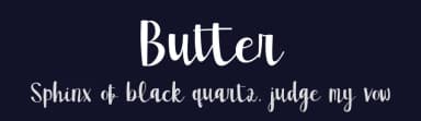 Butter by Dead Line — Script Handwritten Font — thumbnail 2