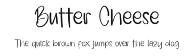 Butter Cheese by FreshtypeINK — Script Handwritten Font — thumbnail 1