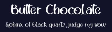 Butter Chocolate by Etik Fatimah — Script Handwritten Font — thumbnail 2