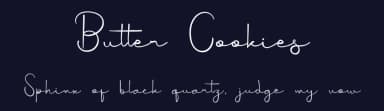 Butter Cookies by Erik Studio — Script Handwritten Font — thumbnail 2