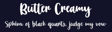 Butter Creamy by Bearytype — Script Handwritten Font — thumbnail 2