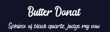 Butter Donat by Alan Studio — Script Handwritten Font — thumbnail 2