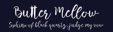 Butter Mellow by aldedesign — Script Handwritten Font — thumbnail 2