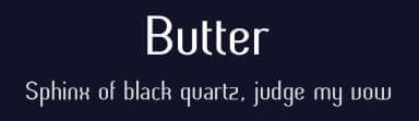 Butter by Trypo — Sans Serif Font — thumbnail 2