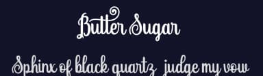 Butter Sugar by Mozatype — Script Handwritten Font — thumbnail 2