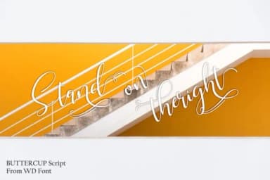 Buttercup Font by WDfont Creative — Script Handwritten Font — thumbnail 2