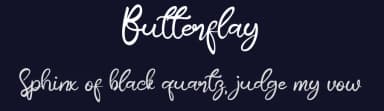 Butterflay by Kateeng Ciu — Script Handwritten Font — thumbnail 2