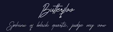 Butterfloo by Jadatype — Script Handwritten Font — thumbnail 2