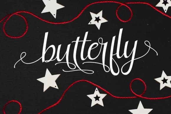 Butterfly Font by Rt Creative — Script Handwritten Font