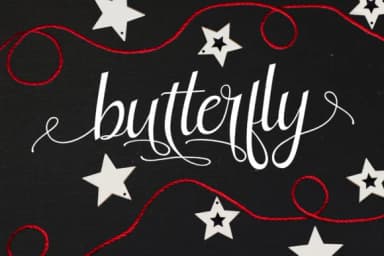 Butterfly Font by Rt Creative — Script Handwritten Font — thumbnail 1