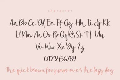 Butterfly Font by geadesign by geadesign — Script Handwritten Font — thumbnail 2