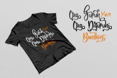 Butterfly Font by Skiiller Studio by Skiiller Studio — Script Handwritten Font — thumbnail 5