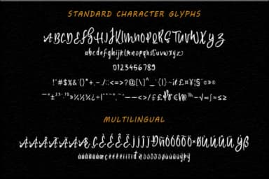 Butterfly Font by Skiiller Studio by Skiiller Studio — Script Handwritten Font — thumbnail 7