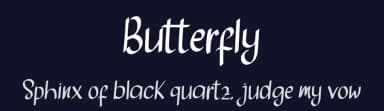 Butterfly by Katrin Studio — Script Handwritten Font — thumbnail 2